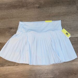 All in Motion high rise Pleated skirt Light blue XXL